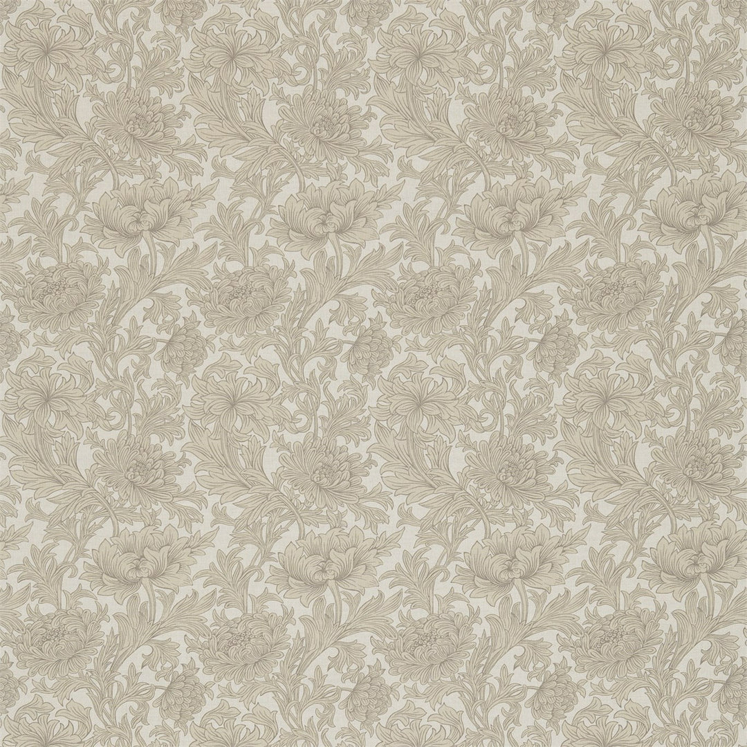 Chrysanthemum Toile Sisal & Canvas Fabric