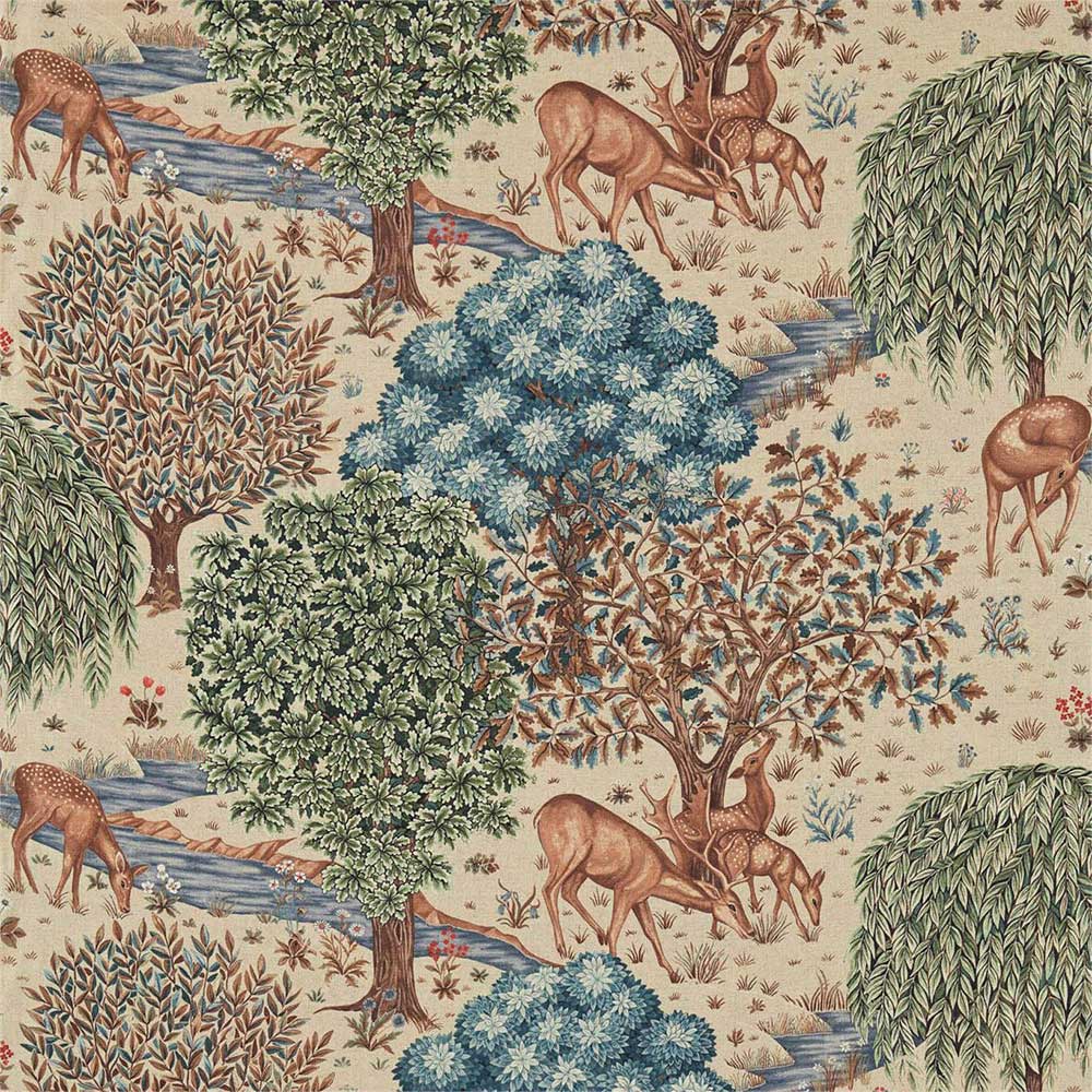 The Brook Tapestry Linen Fabric