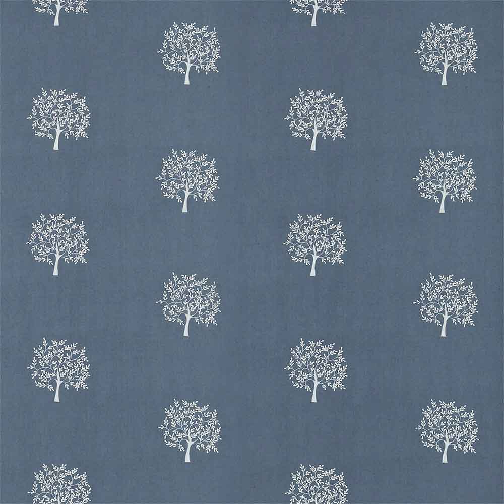 Woodland Tree Grey Blue & Ivory