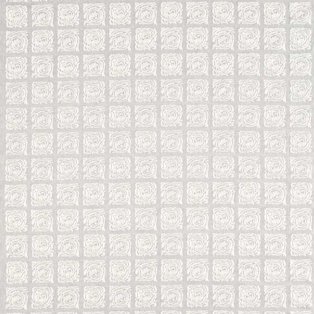 Pure Scroll Embroidery Lightish Grey Fabric