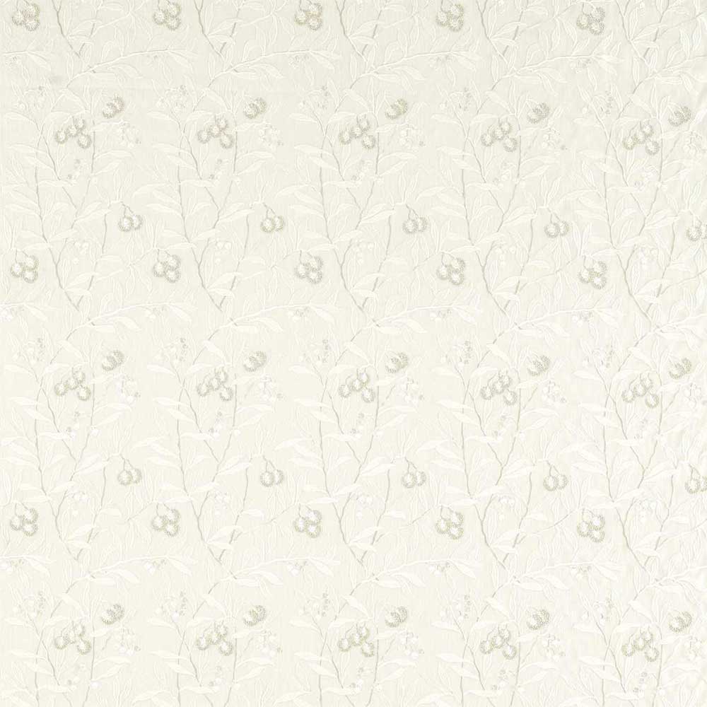 Pure Arbutus Embroidery White Clover Fabric