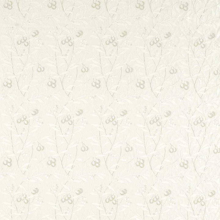 Pure Arbutus Embroidery White Clover Fabric