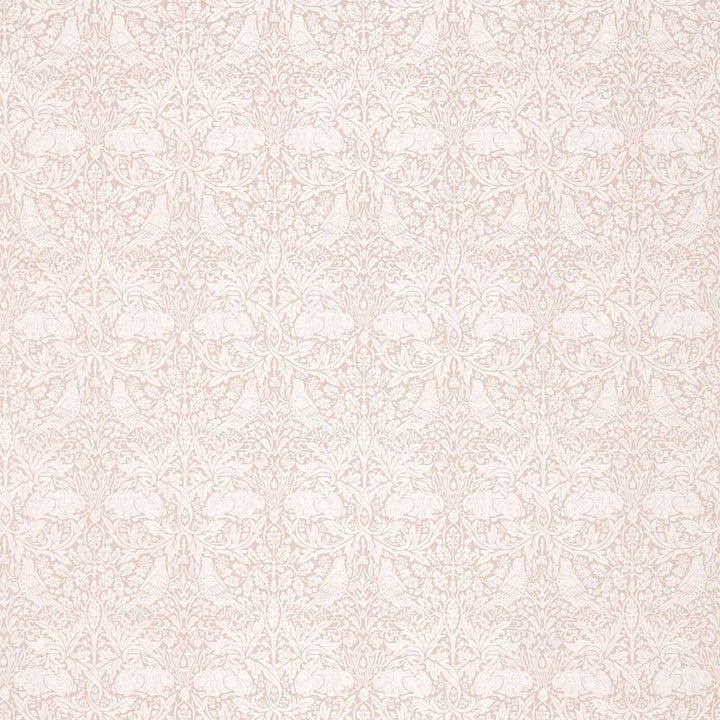 Pure Brer Rabbit Weave Faded Sea Pink Fabric