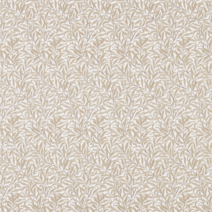 Pure Willow Boughs Embroidery Wheat Fabric