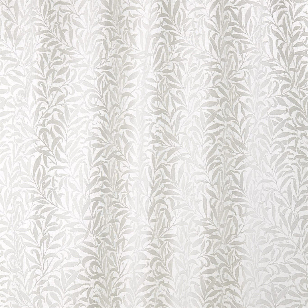 Pure Willow Boughs Embroidery Paper White Fabric