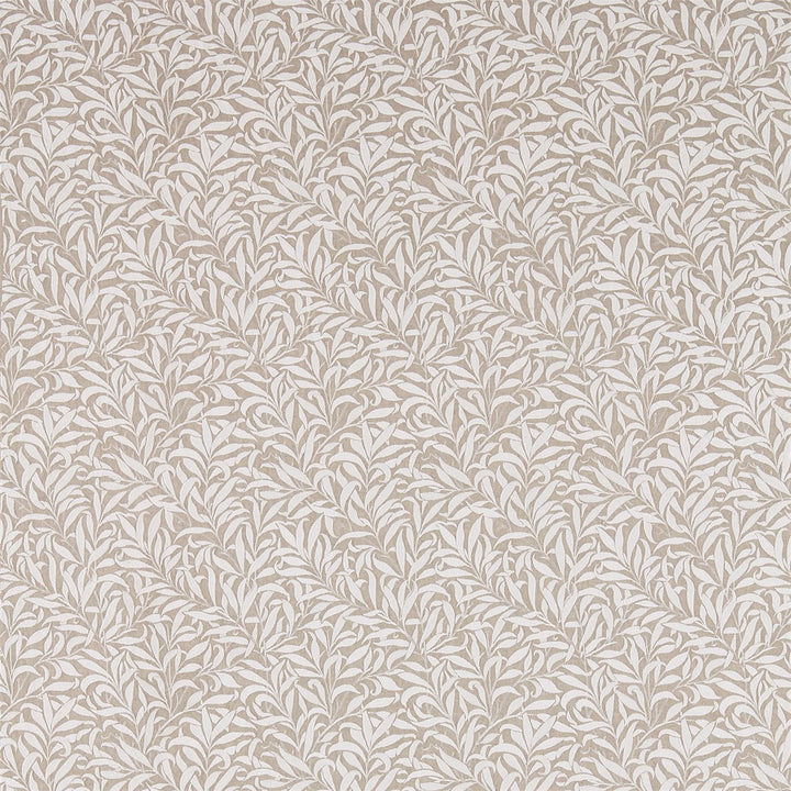 Pure Willow Boughs Embroidery Flax Fabric