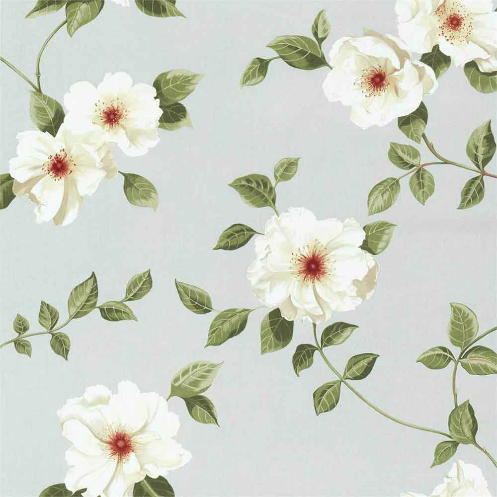 Poets Rose Scotch Grey Fabric