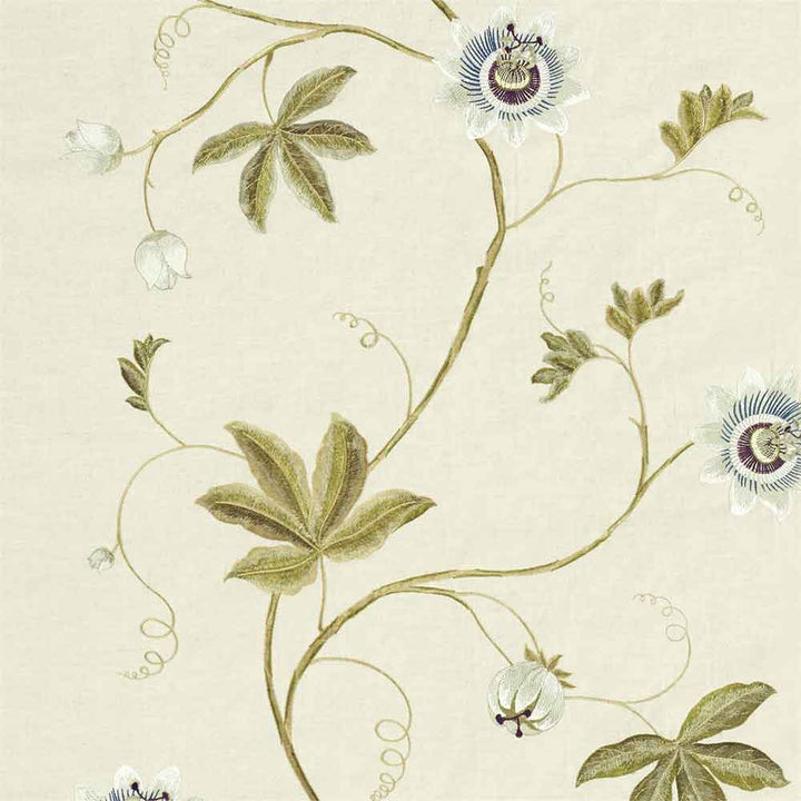 Passion Vine Sage Fabric