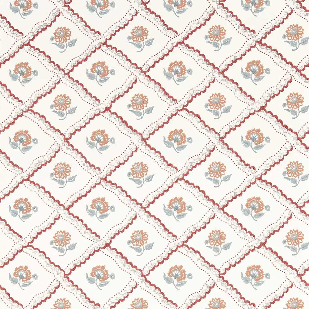 Fairdown Berry & Sandstone Wallpaper