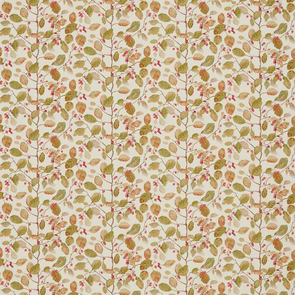 Woodland Berries Rosehip & Moss Fabric