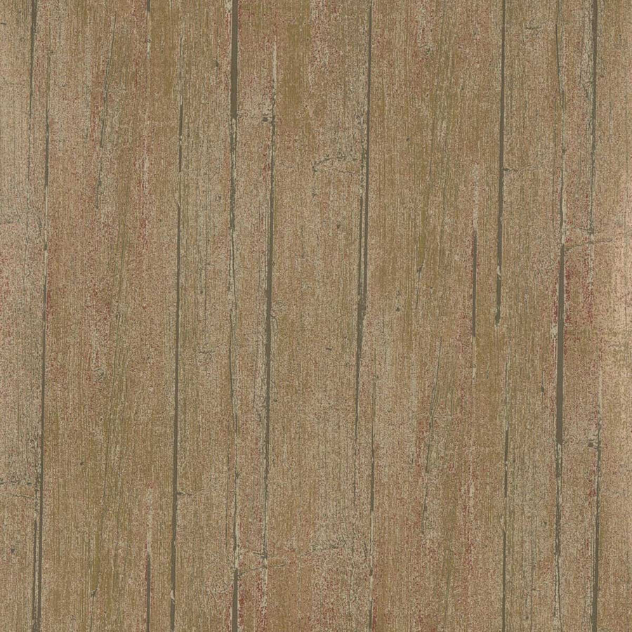 Mulberry Home Wood Panel Wallpaper | Rust | FG081.P101