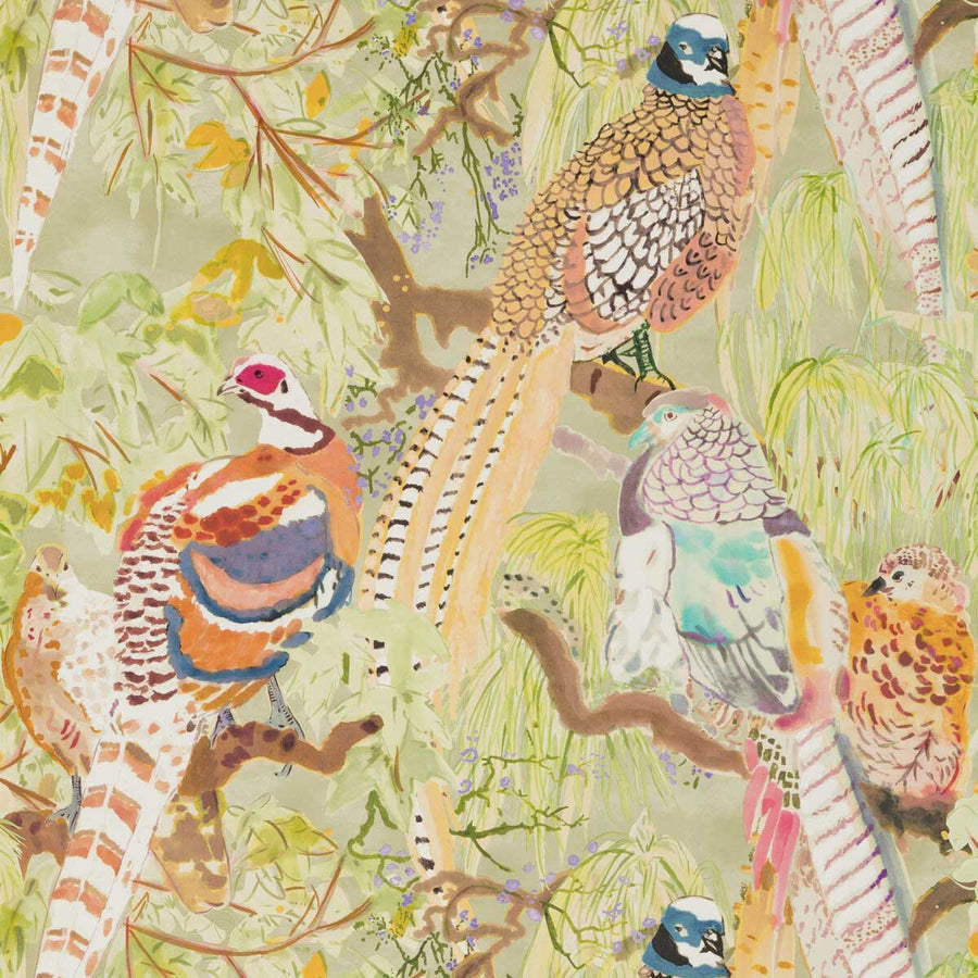 Mulberry Home Game Birds Wallpaper | Multi | FG085.Y101