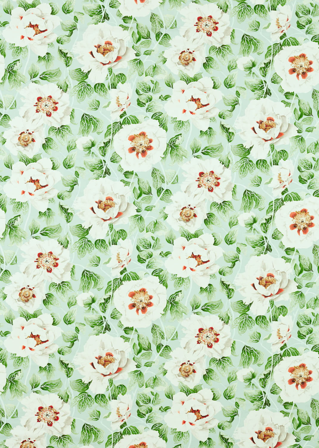 Florent Seaglass & Clover & Rosehip Fabric