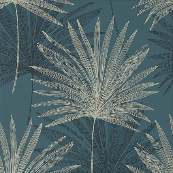 Harlequin Mitende Wallpaper - Ink & Platinum - 112226 | Modern 2 Interiors