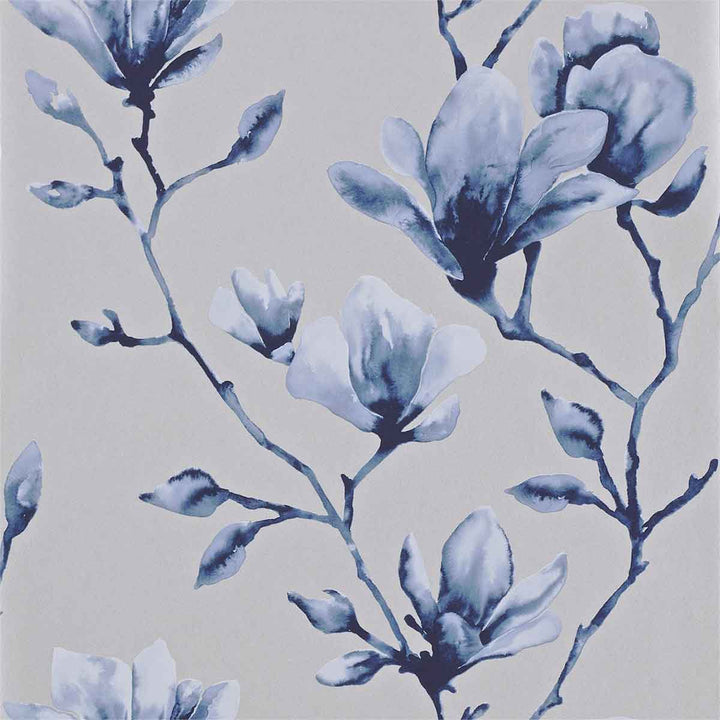 Lotus Indigo Wallpaper by Harlequin - 110881 | Modern 2 Interiors