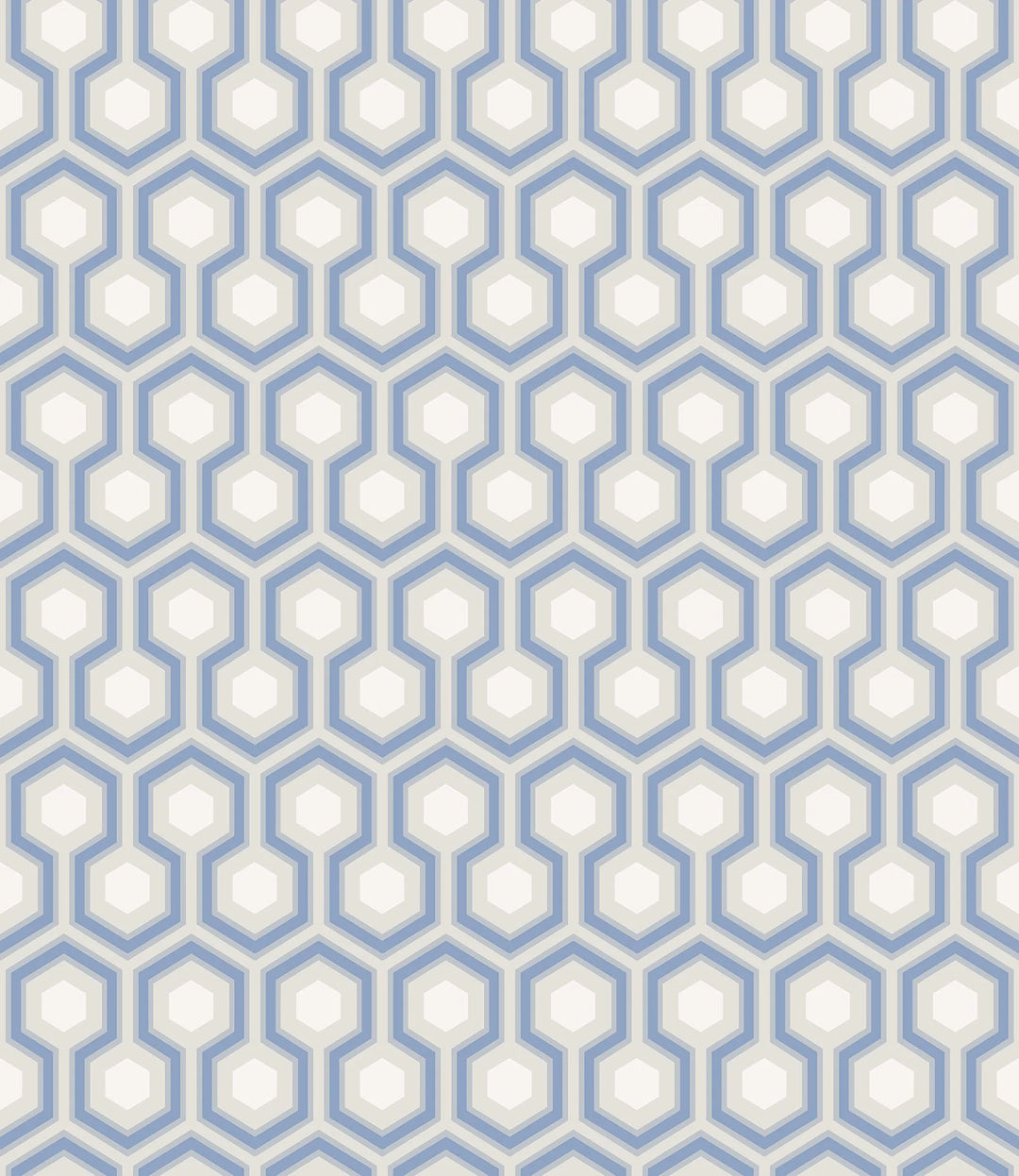 Hicks Hexagon Wallpaper by Cole & Son - 66/8054 | Modern 2 Interiors