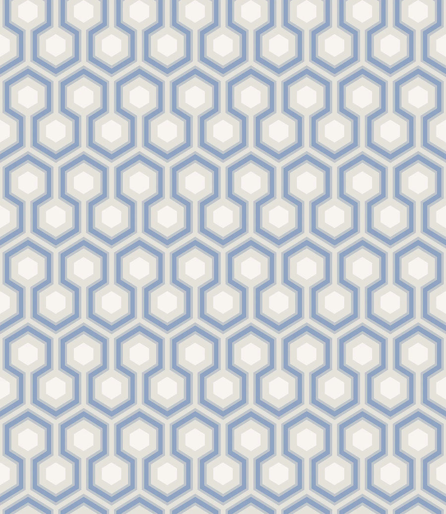 Hicks Hexagon Wallpaper by Cole & Son - 66/8054 | Modern 2 Interiors