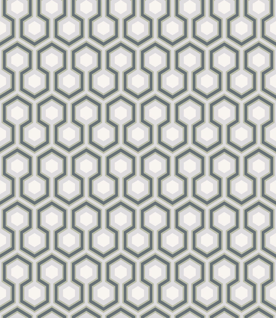 Hicks Hexagon Wallpaper by Cole & Son - 66/8055 | Modern 2 Interiors