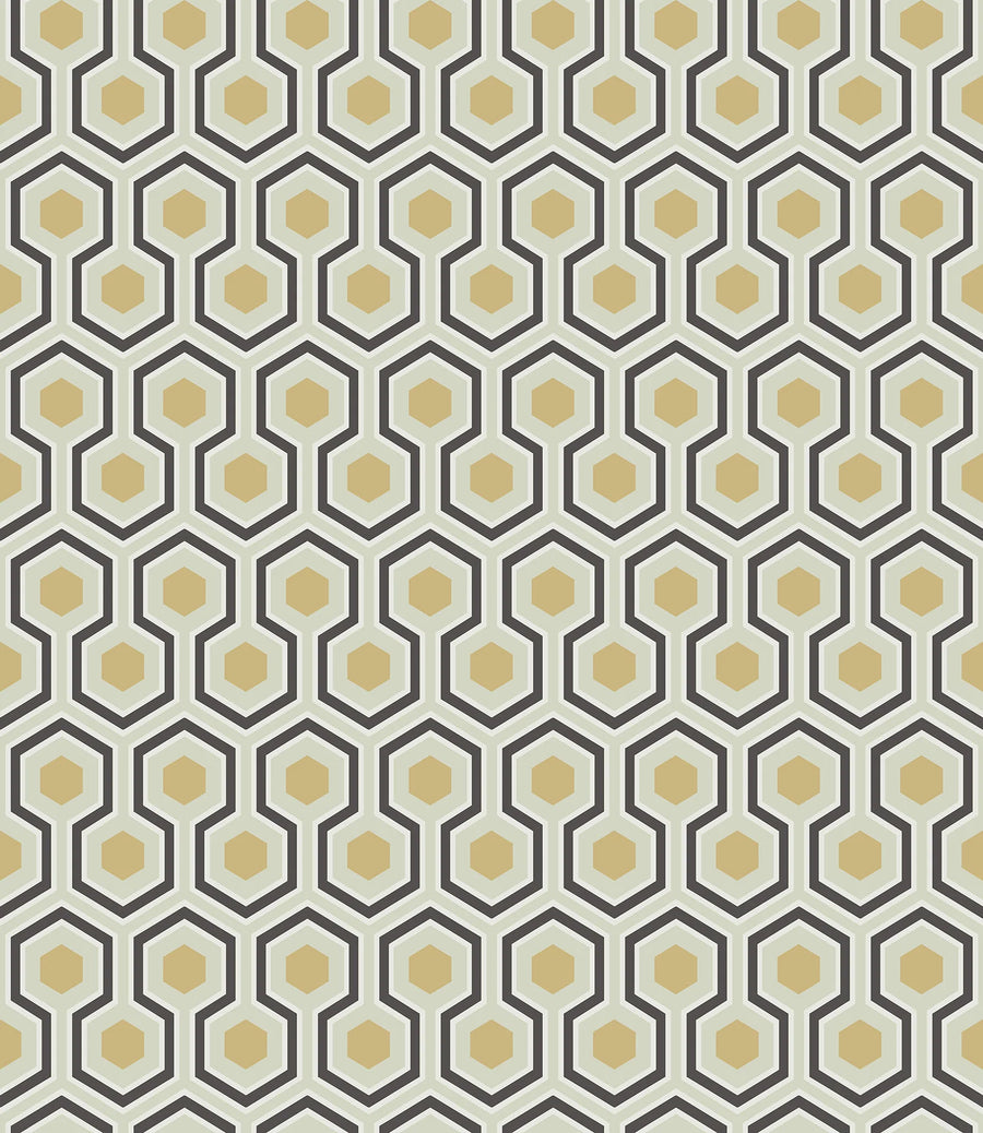 Hicks Hexagon Wallpaper by Cole & Son - 66/8056 | Modern 2 Interiors