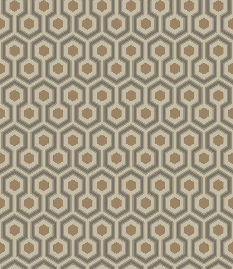Hicks Hexagon Wallpaper by Cole & Son - 95/3017 | Modern 2 Interiors