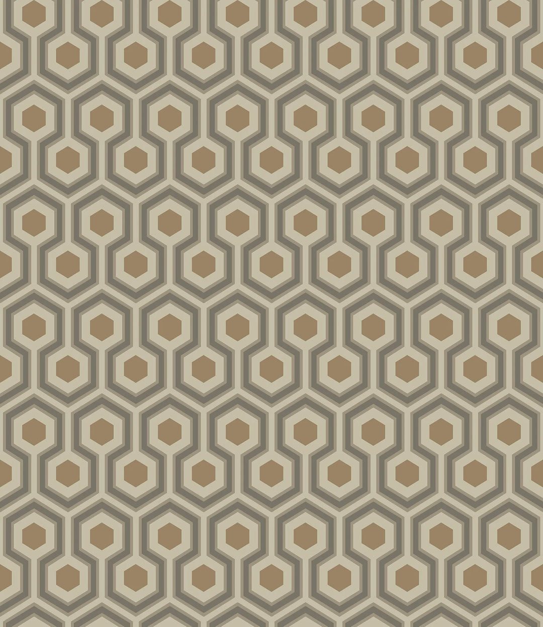 Hicks Hexagon Wallpaper by Cole & Son - 95/3017 | Modern 2 Interiors