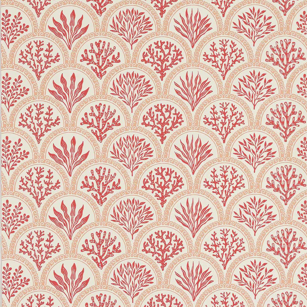 Coralli Pink & Red Wallpaper