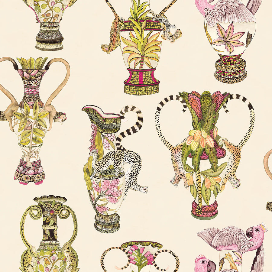 Khulu Vases Wallpaper by Cole & Son - 109/12057 | Modern 2 Interiors