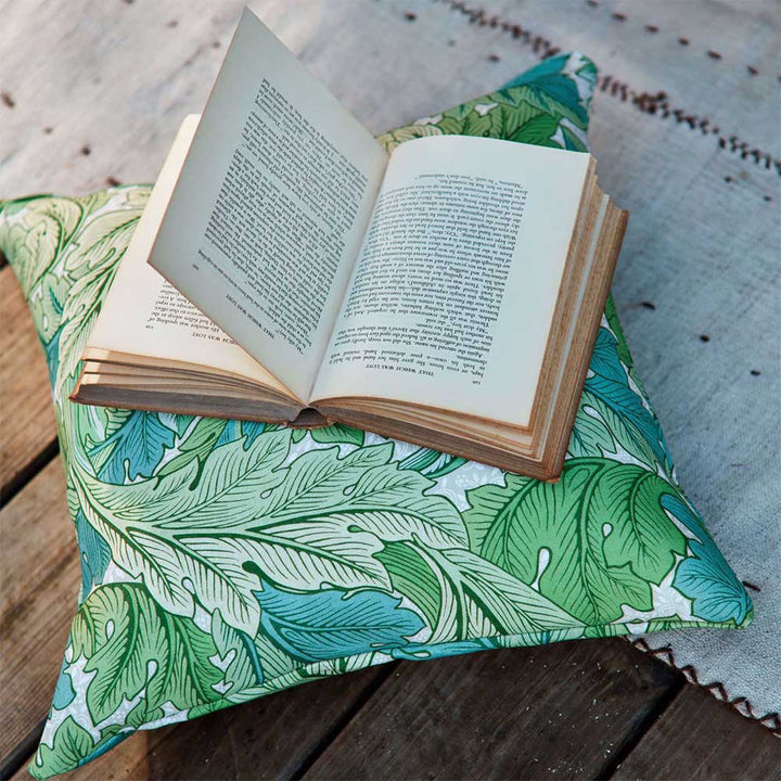 Acanthus Nettle & Sky Blue Fabric