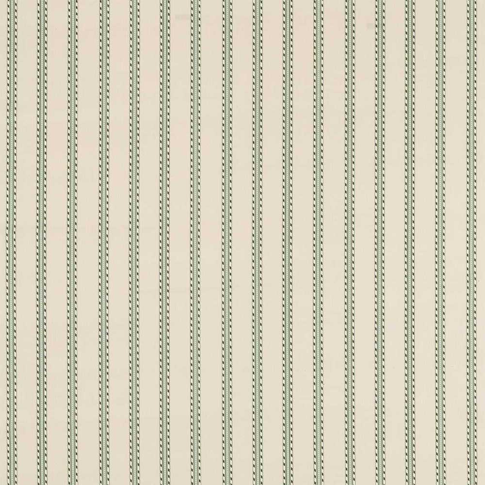 Holland Park Stripe Sage & Linen Fabric