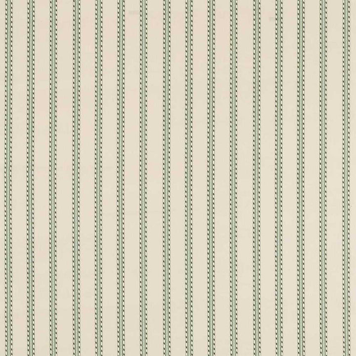 Holland Park Stripe Sage & Linen Fabric