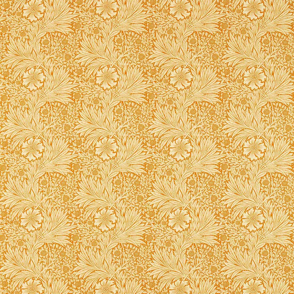 Marigold Cream & Orange Fabric