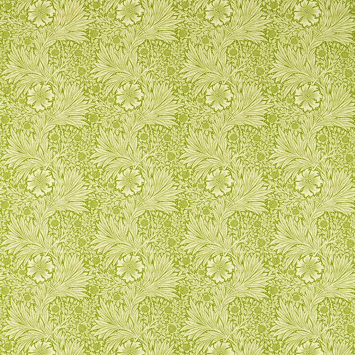 Marigold Cream & Sap Green Fabric