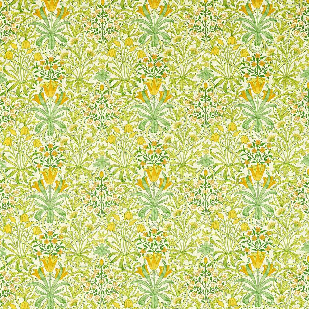 Woodland Weeds Sap Green Fabric