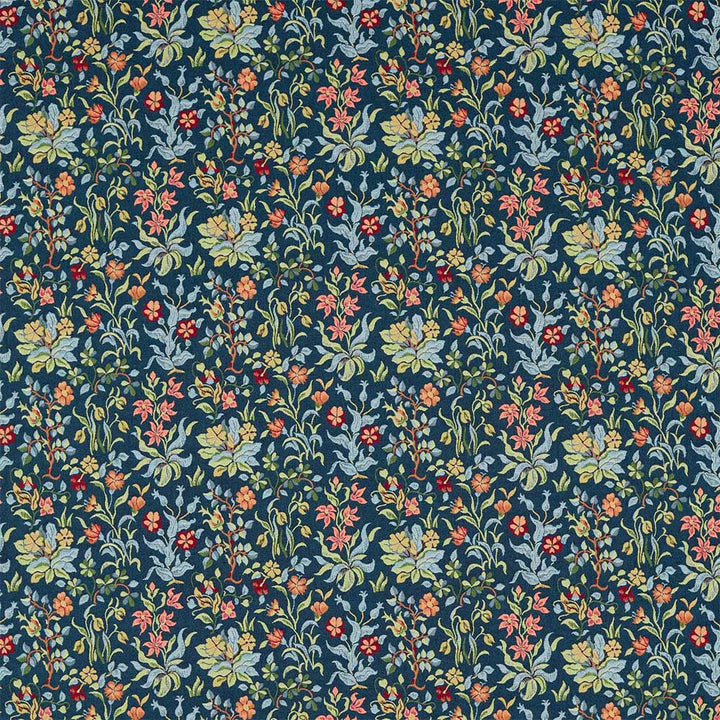 Flowers by May Indigo Fabric