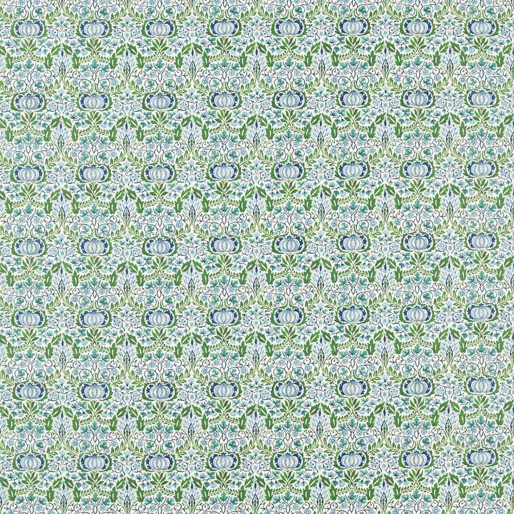 Little Chintz Nettle & Woad Fabric