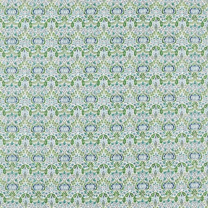 Little Chintz Nettle & Woad Fabric