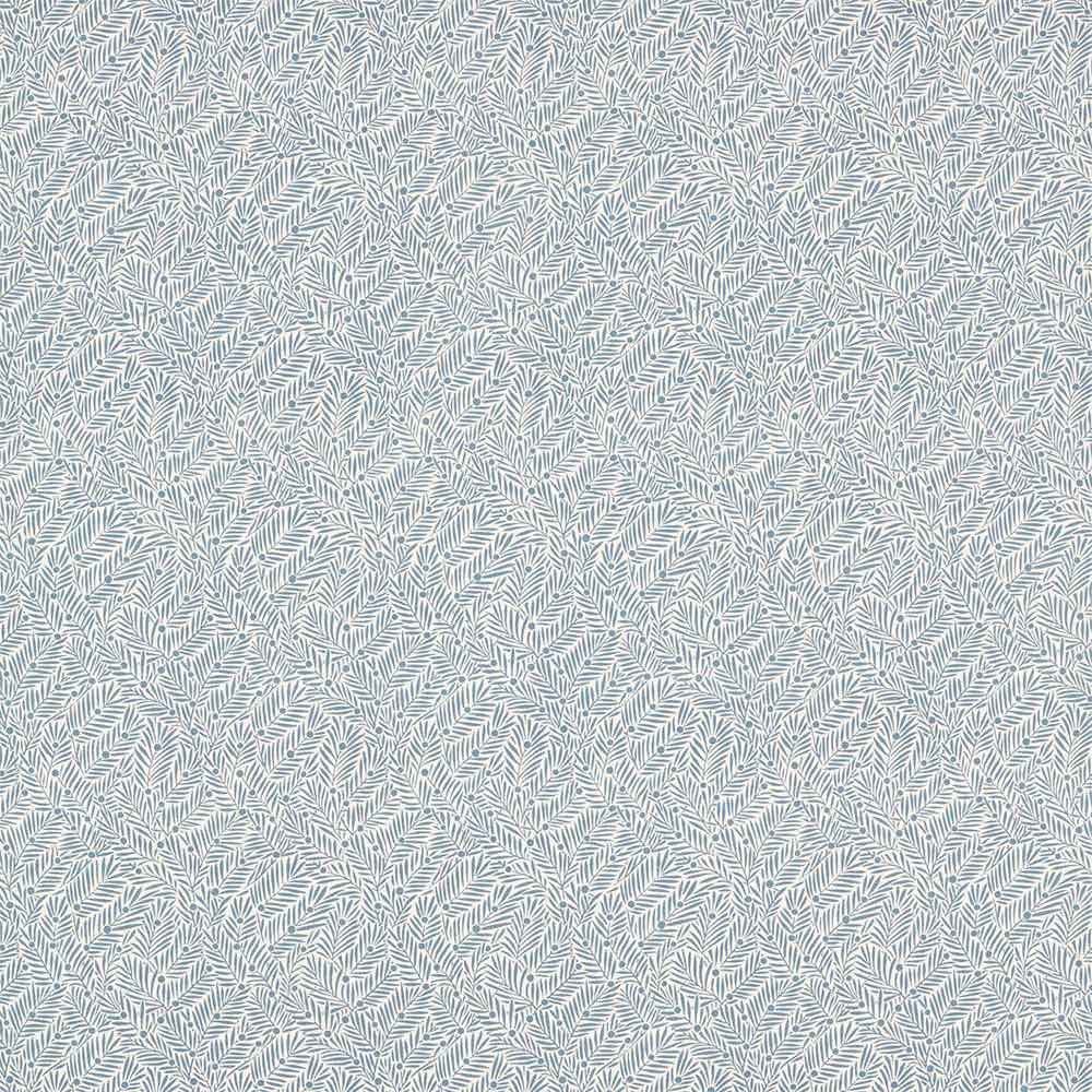 Yew & Aril Mineral Blue Fabric