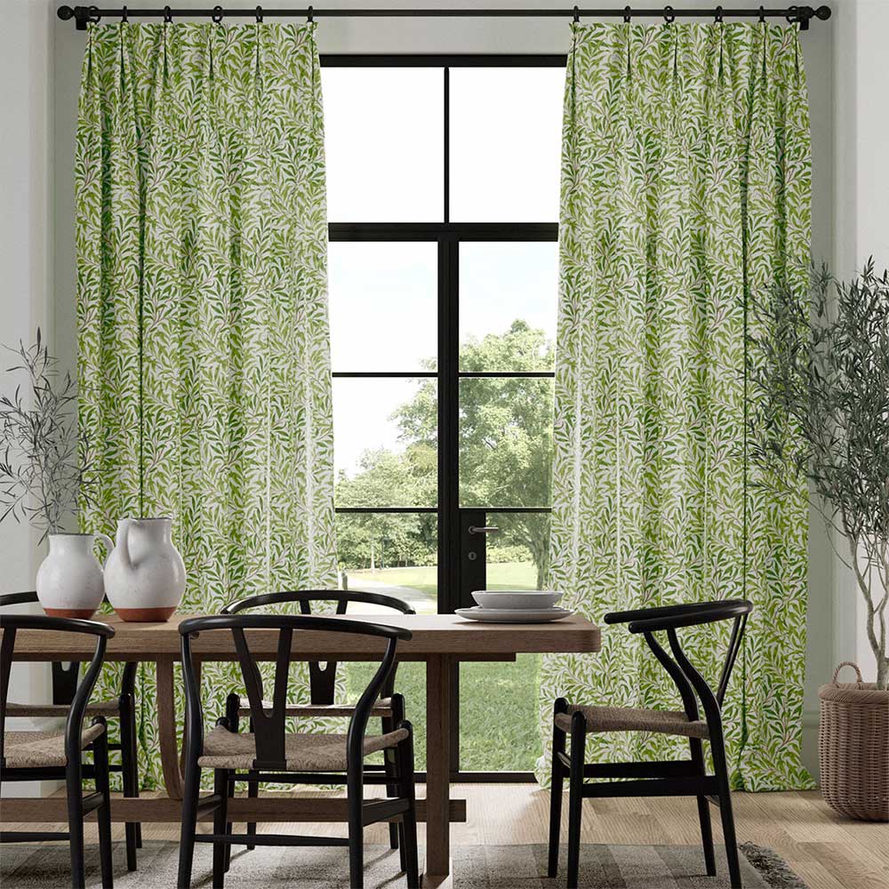 Willow Bough Leaf Green Fabric