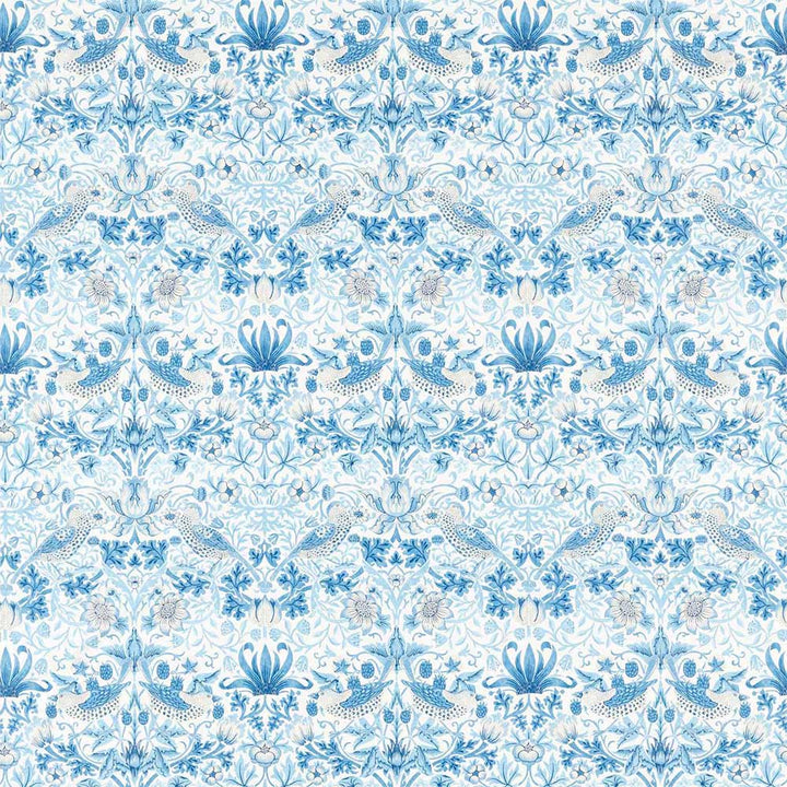 Strawberry Thief Woad Fabric