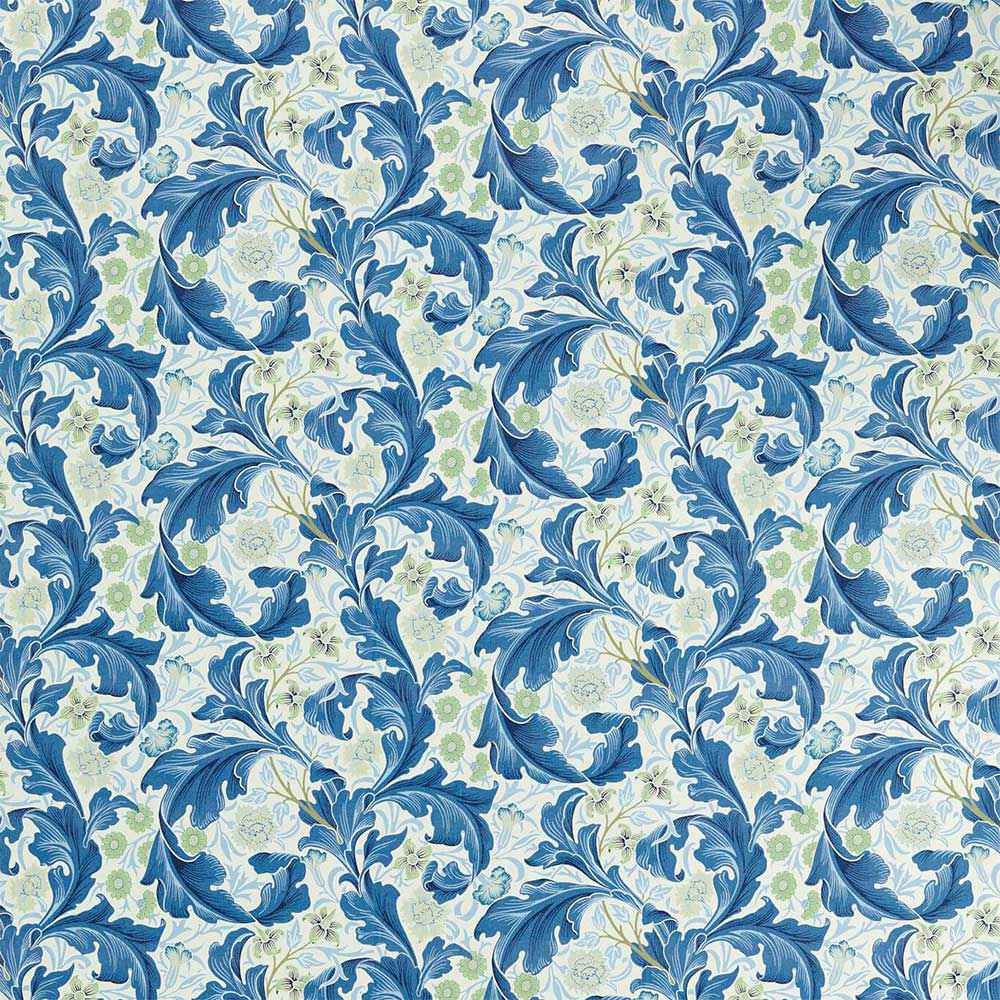 Leicester Paradise Blue Fabric