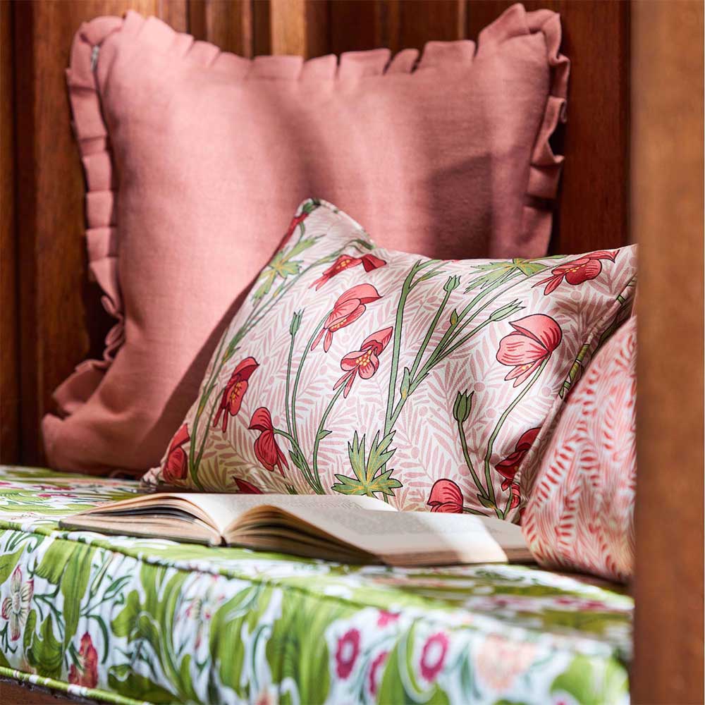 Monkshood Rhubarb Fabric