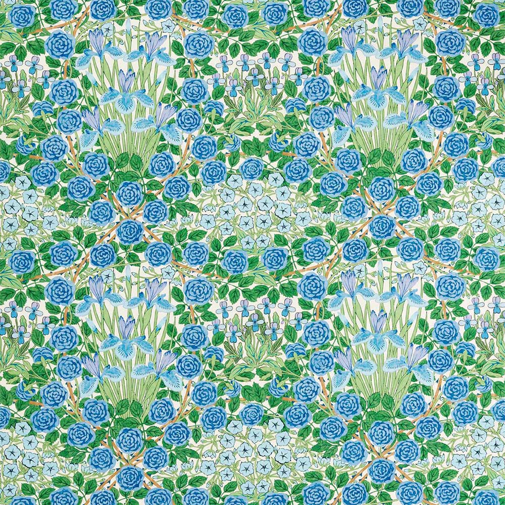 Campanula Peacock & Opal Fabric