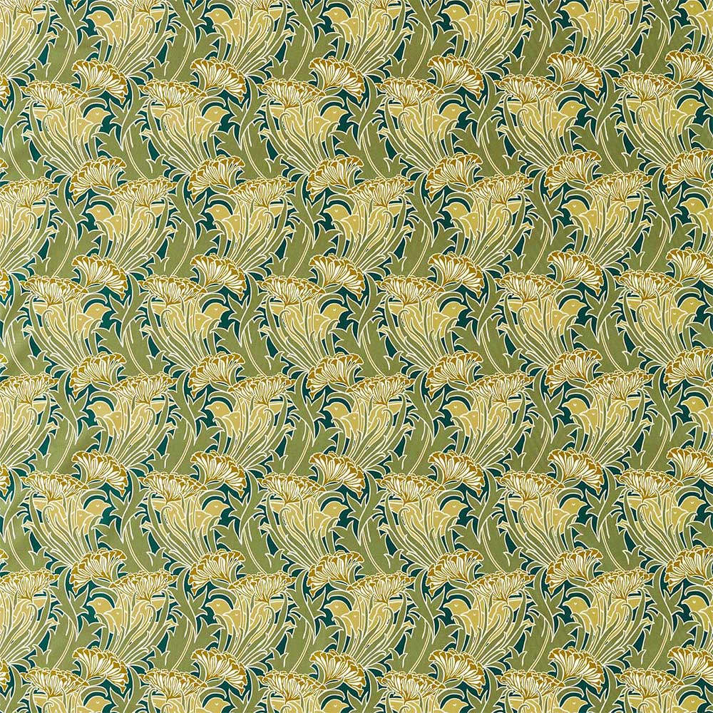 Laceflower Pistachio & Lichen Fabric