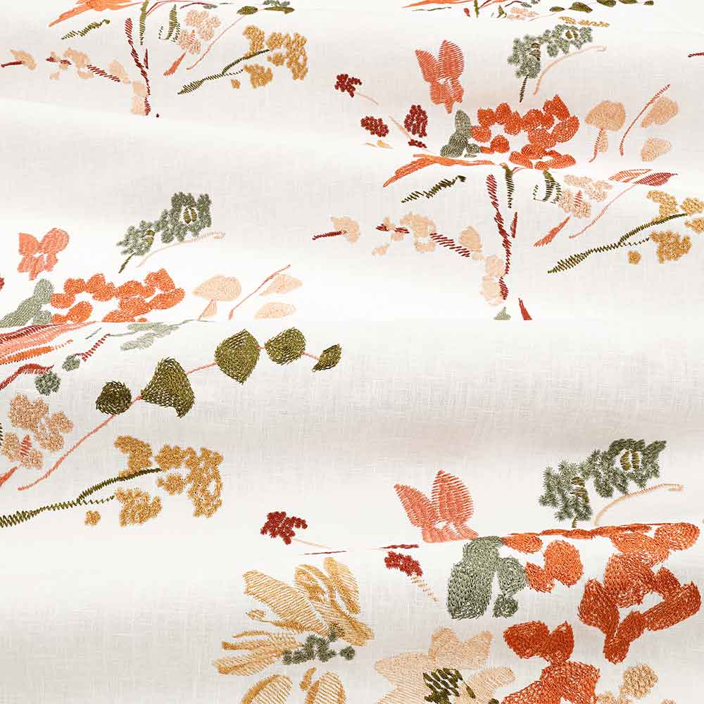 Abloom Saffron Fabric