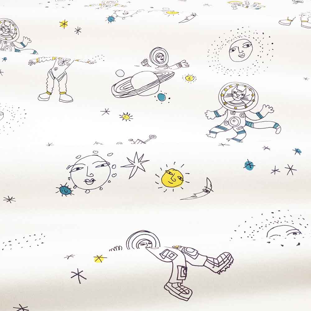 Cosmic Cats Fabric