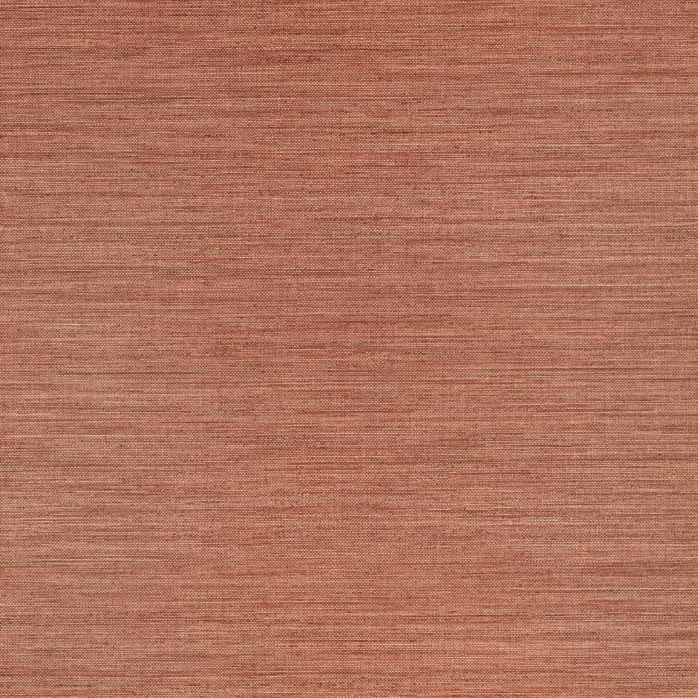Ciro Abaca Embossed Russet Wallpaper