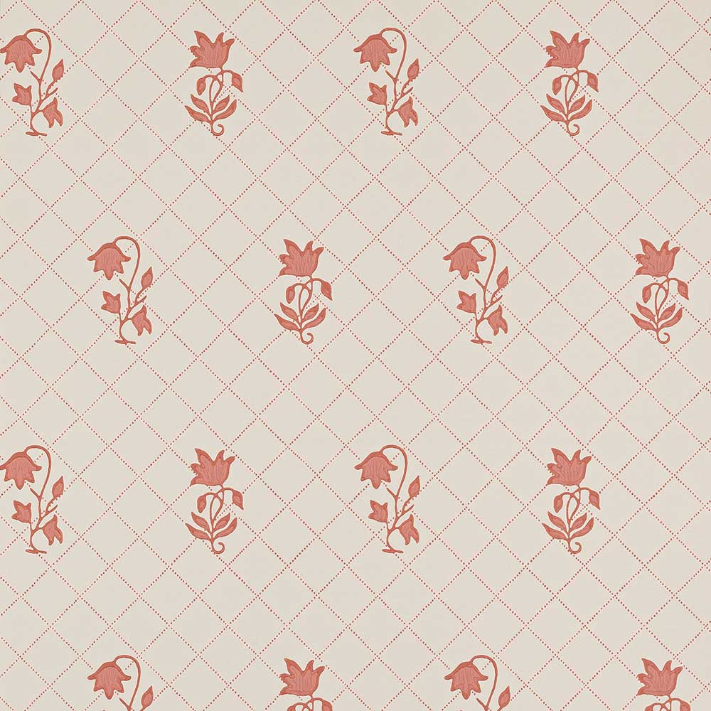 Berkeley Sprig Red Wallpaper