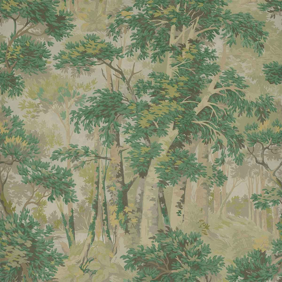Colefax & Fowler Arden Wallpaper | Leaf Green | W7016-02