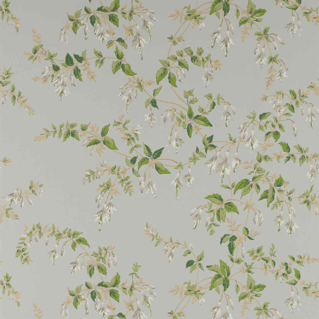 Colefax & Fowler Fuchsia Wallpaper | Old Blue | W7018-05