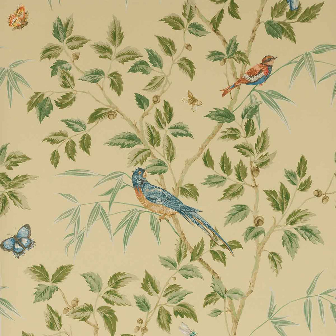 Colefax & Fowler Ashdown Wallpaper | Yellow | W7021-03